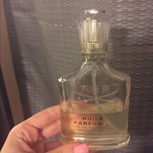 Creed body oil silver mountain water